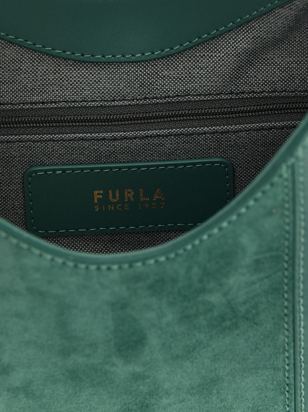 Forest Green Calfskin Goccia S Hobo Bag