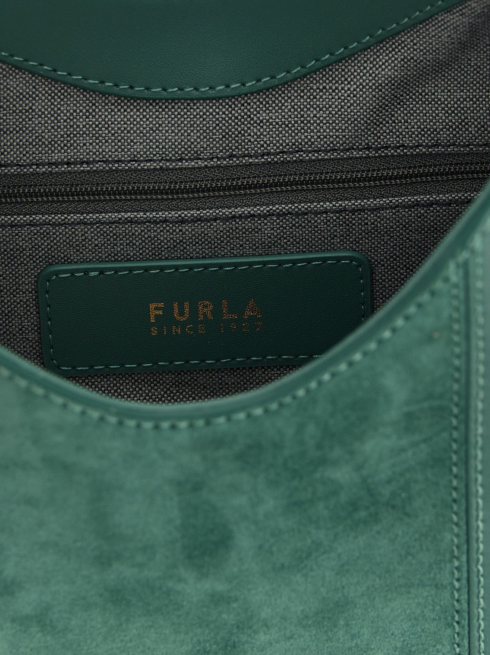Forest Green Calfskin Goccia S Hobo Bag