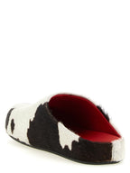 Multicolor Calfskin Fussbett Clogs