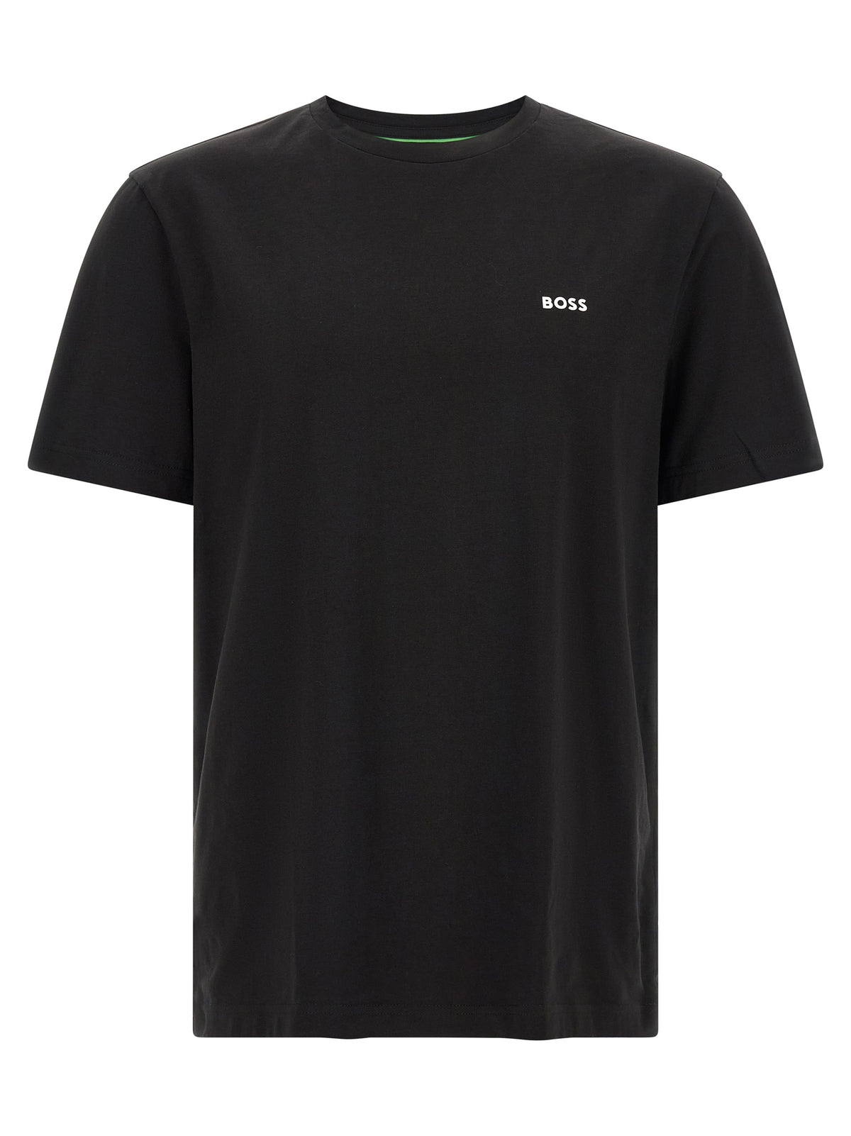 Black Luxury Cotton Crew T-Shirt