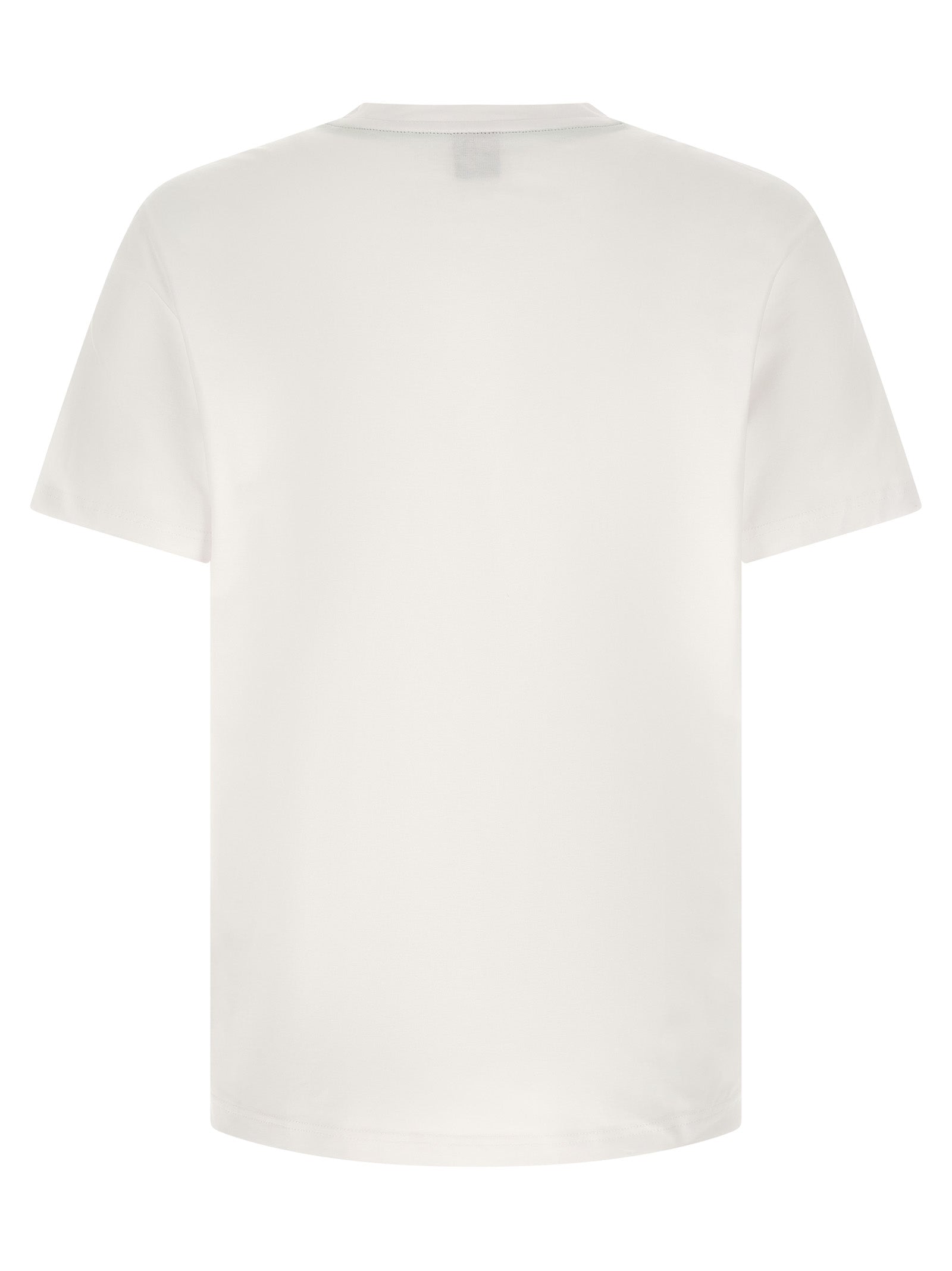 White Stretch Cotton T-Shirt Set of 3