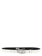 White Leather Belt