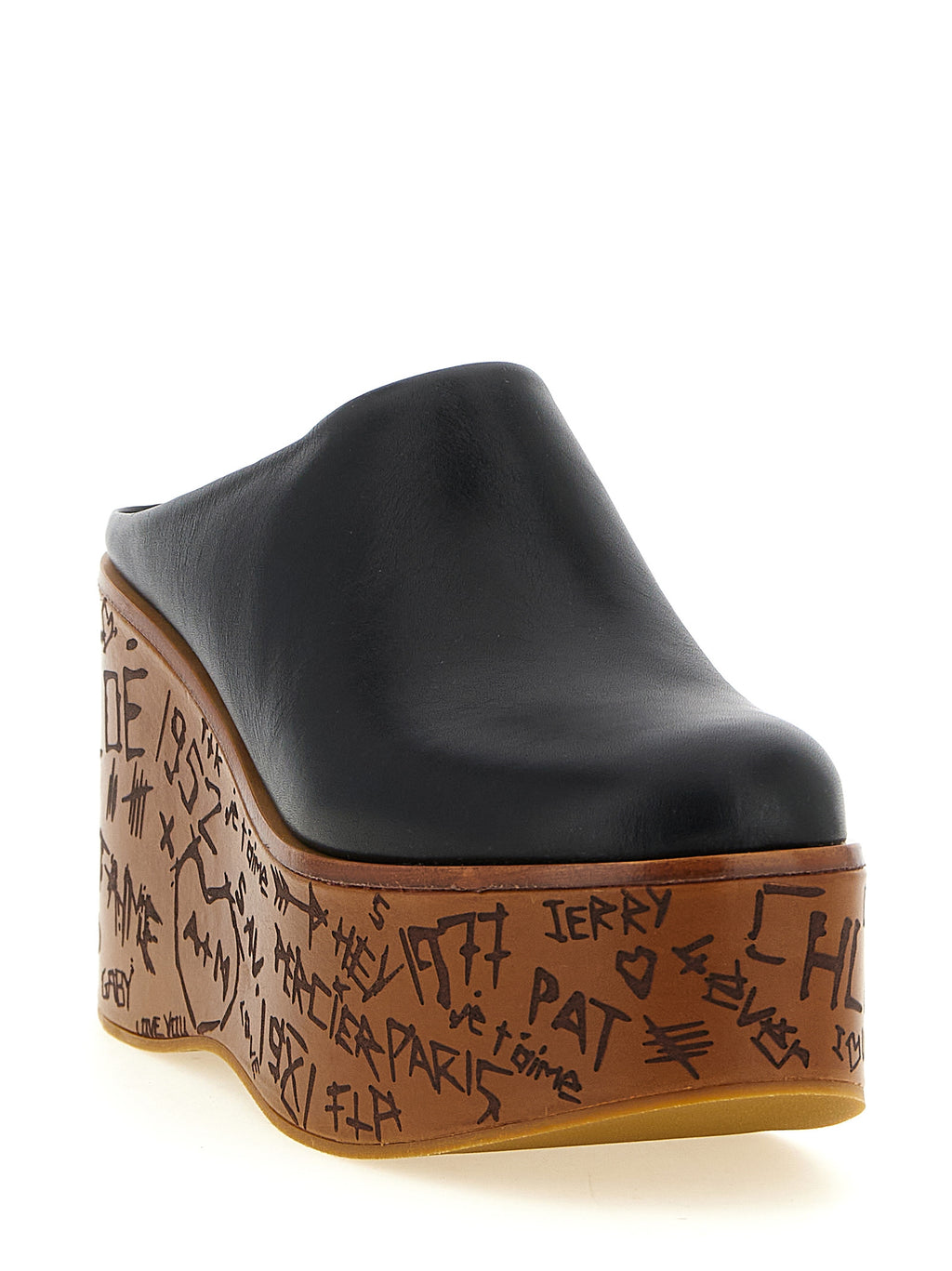 Calfskin Maxime Wedge Sandals