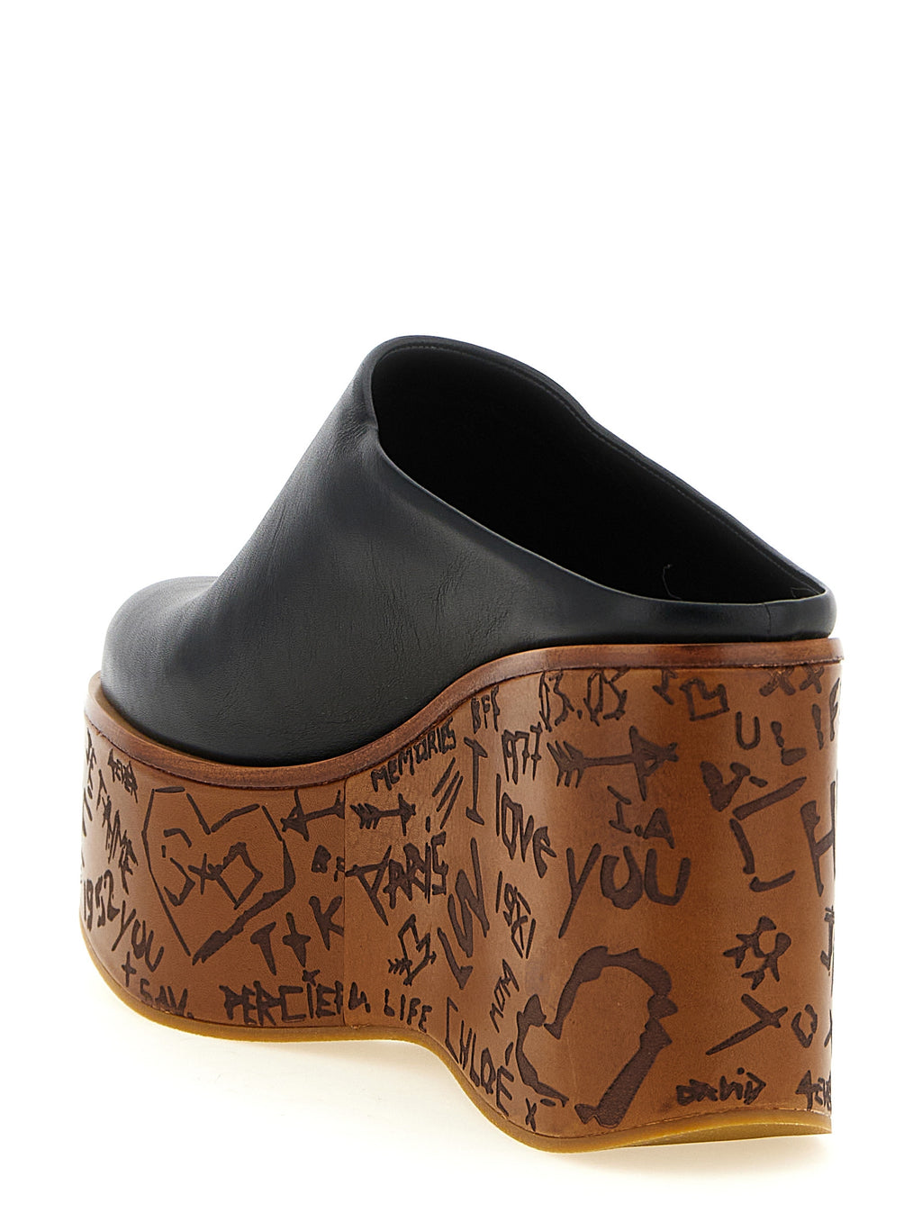 Calfskin Maxime Wedge Sandals