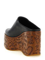 Calfskin Maxime Wedge Sandals