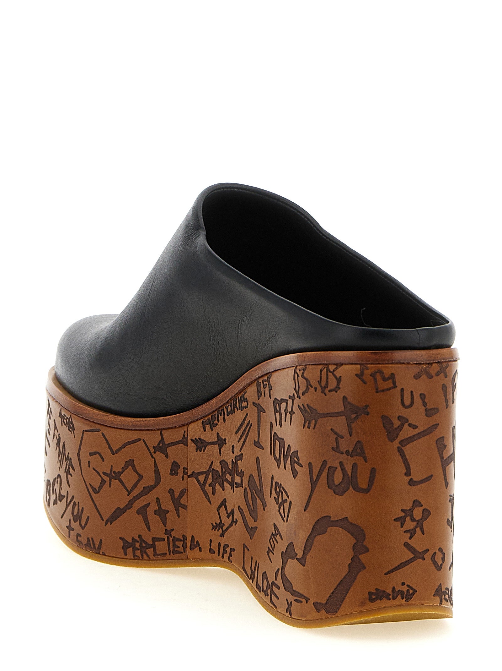 Calfskin Maxime Wedge Sandals