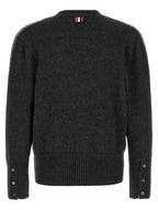 Gray Virgin Wool Cardigan
