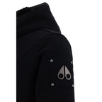 Black Cotton Bunny Hoodie
