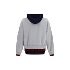 Multicolor Cotton Oversized Three-Layer Hoodie