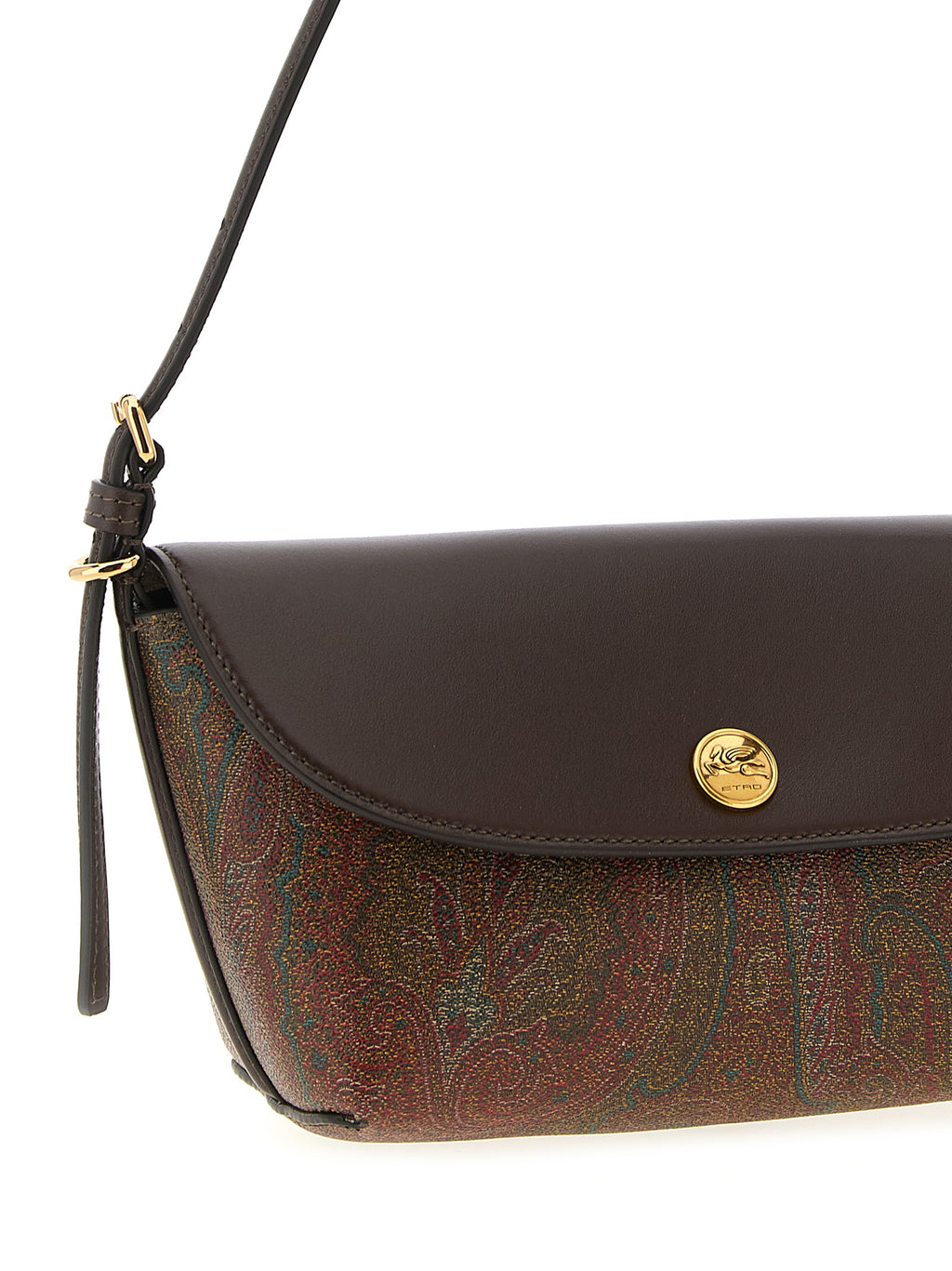 Multicolor Cotton Small Shoulder Bag