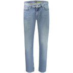 Slim Fit Blue Cotton-Blend Denim Jeans