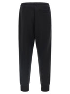 Black Cotton Jogger Pants