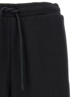 Black Cotton Jogger Pants