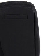 Black Cotton Jogger Pants