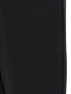 Black Cotton Jogger Pants