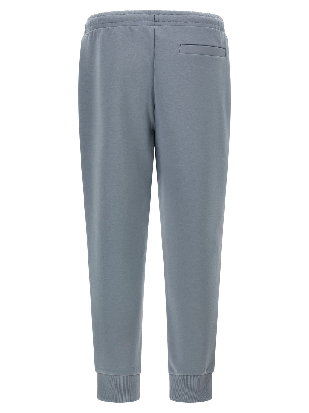Gray Soft Cotton Jersey Joggers
