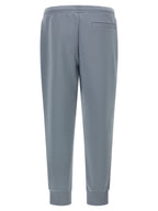 Gray Soft Cotton Jersey Joggers