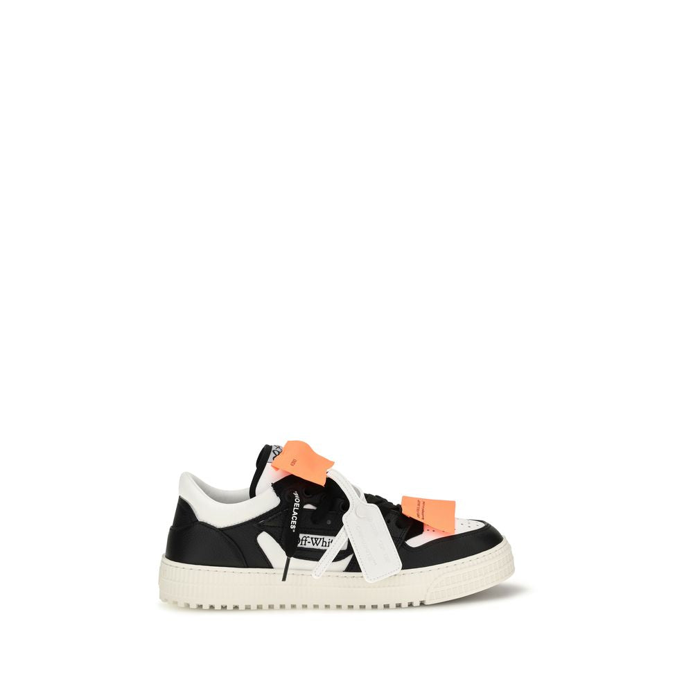 Multicolor Calf Leather Low Top Sneakers