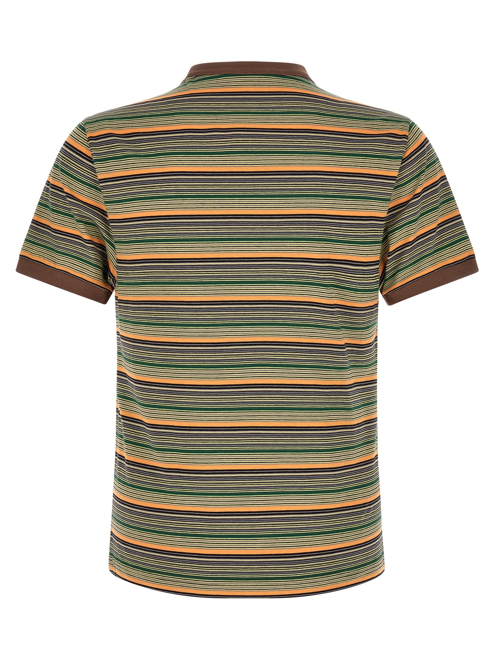 Slim-Fit Multicolor Cotton T-Shirt