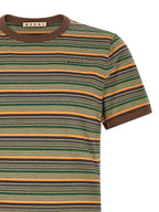 Slim-Fit Multicolor Cotton T-Shirt