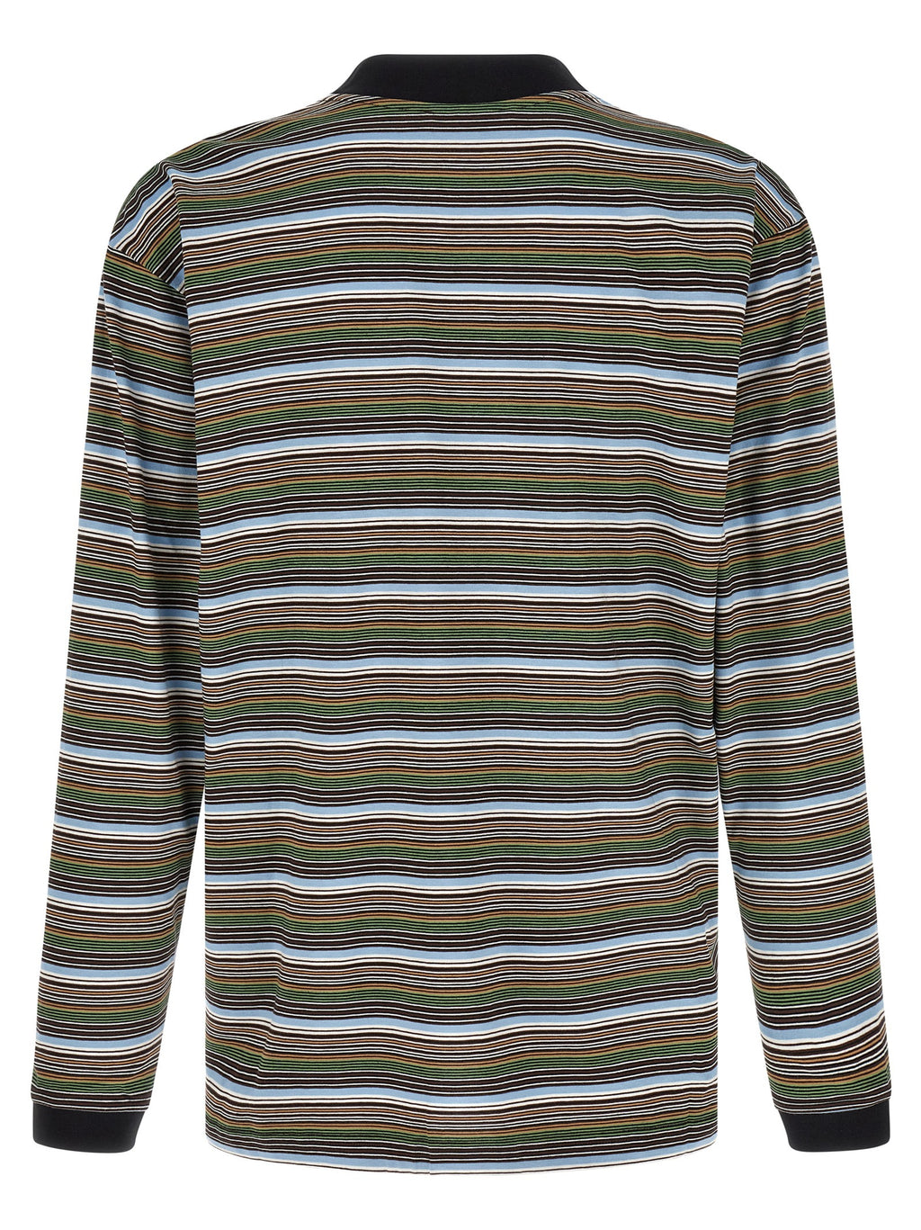 Multicolor Cotton Long-Sleeved T-Shirt