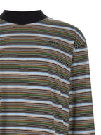 Multicolor Cotton Long-Sleeved T-Shirt