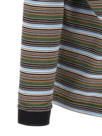 Multicolor Cotton Long-Sleeved T-Shirt