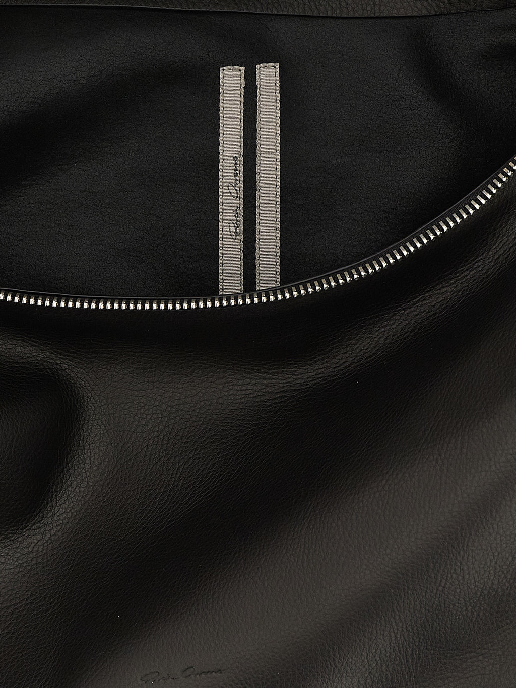 Cropped Gemini Calfskin Shoulder Bag