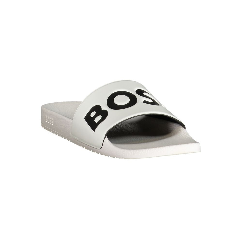 White Polyurethane Slippers