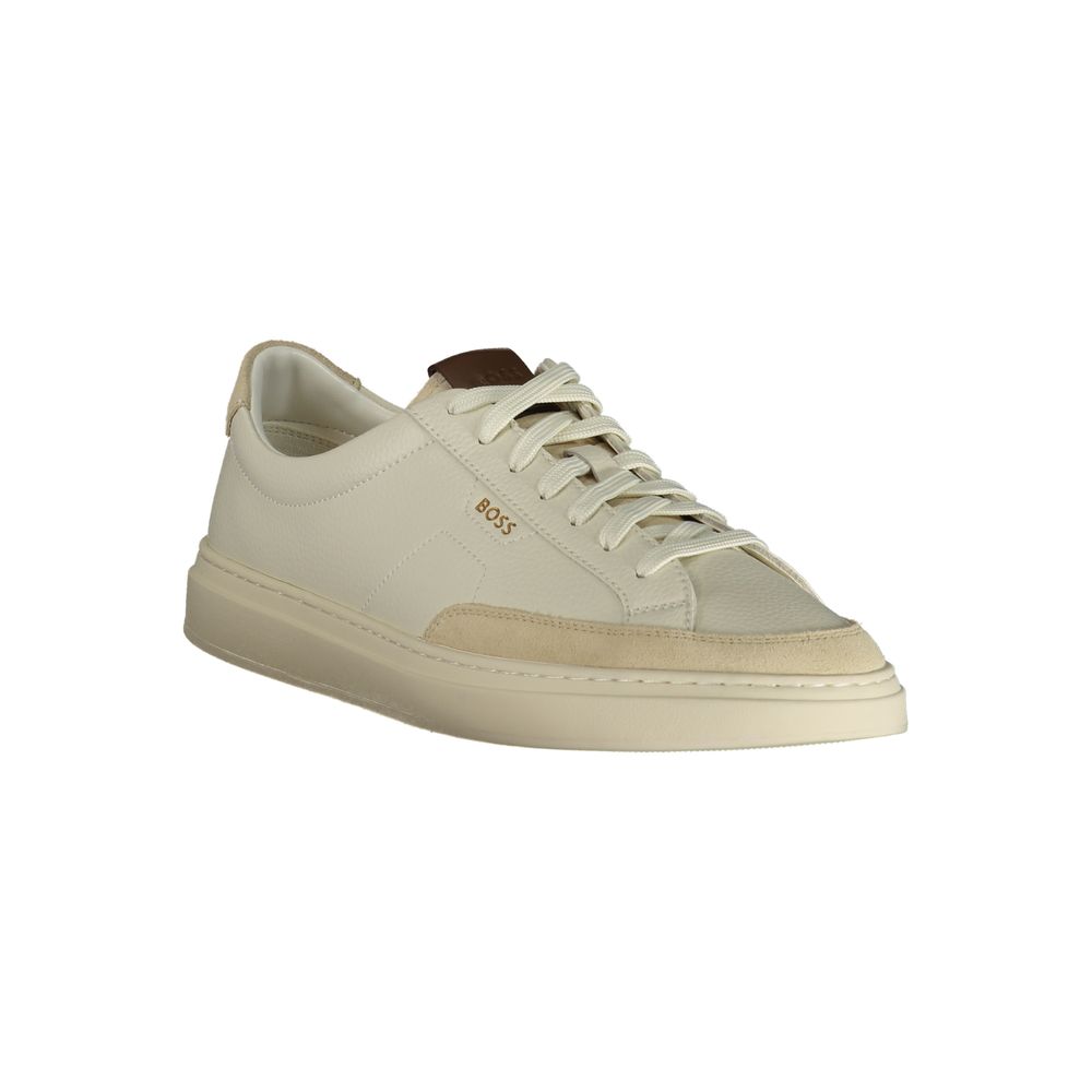 White Leather Sneakers