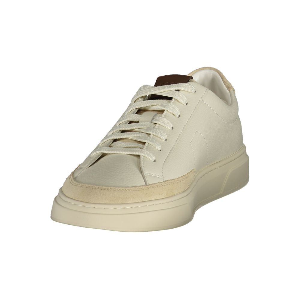 White Leather Sneakers