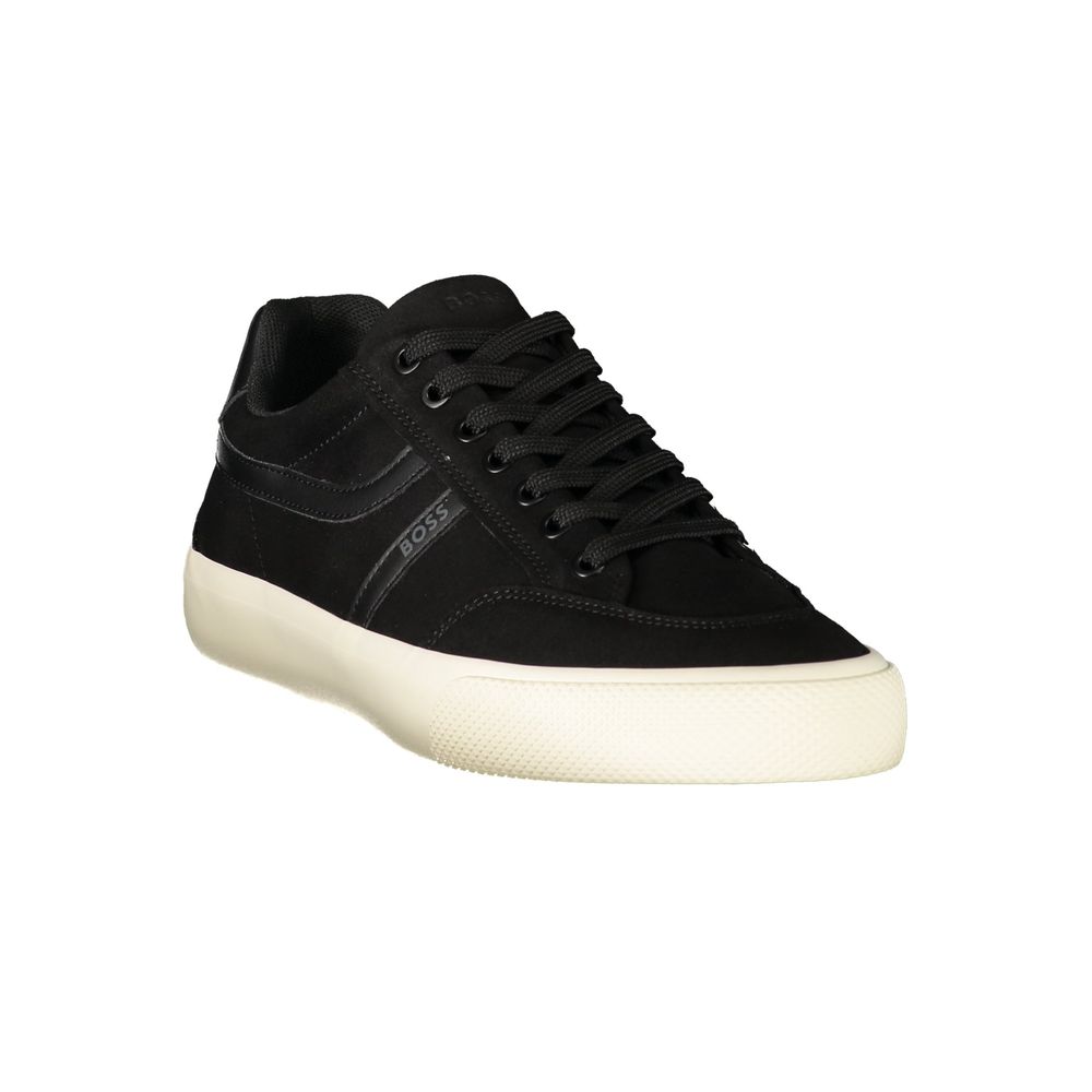 Polyester‑Polyurethane Leather Sneaker