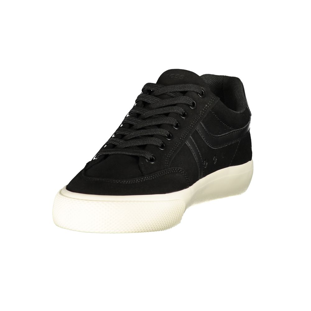 Polyester‑Polyurethane Leather Sneaker
