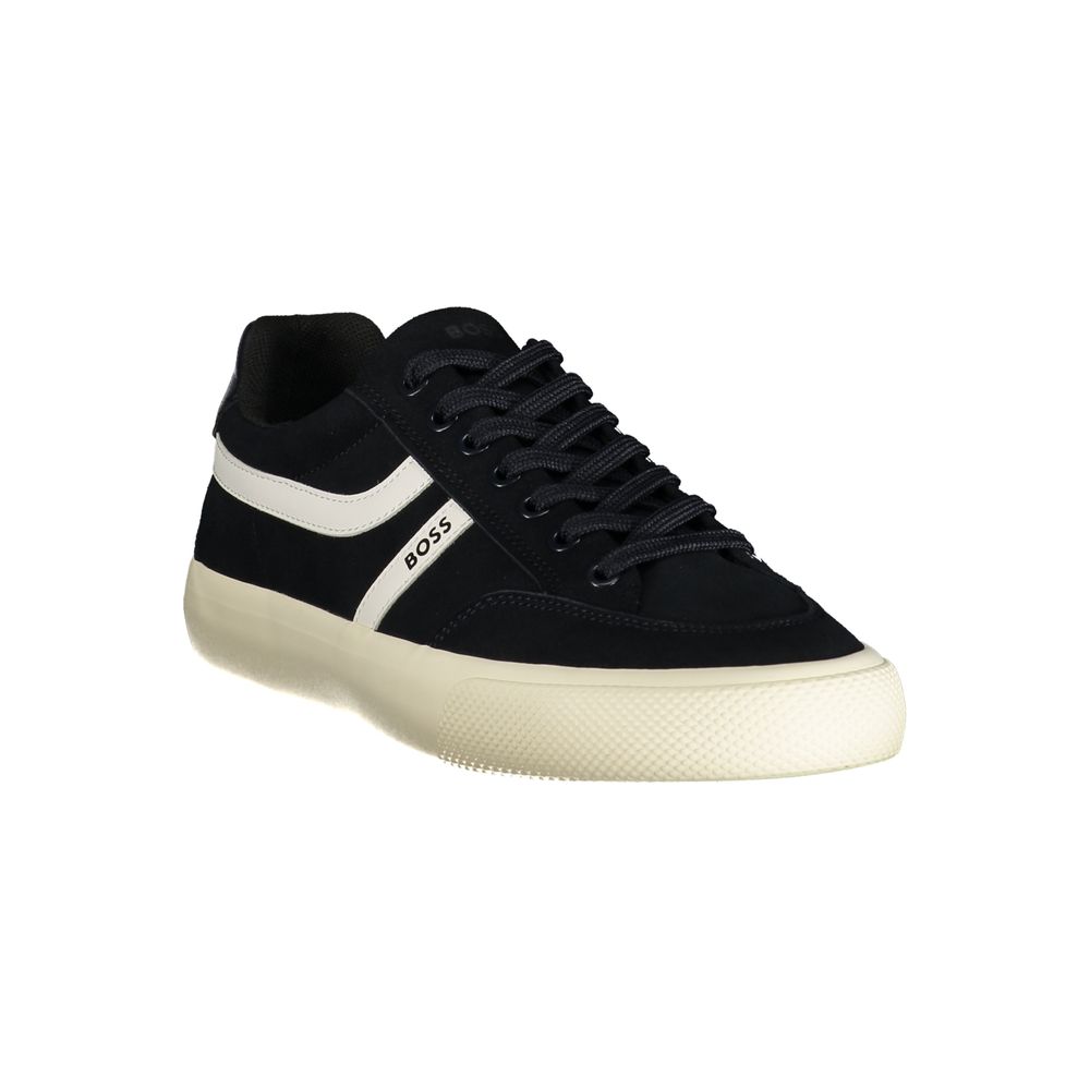 Blue Polyurethane Sneaker