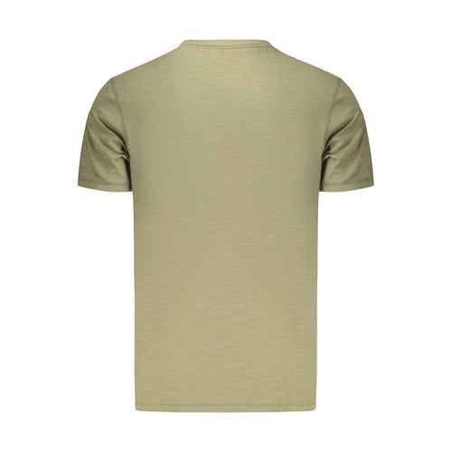 Green Cotton Graphic T-Shirt