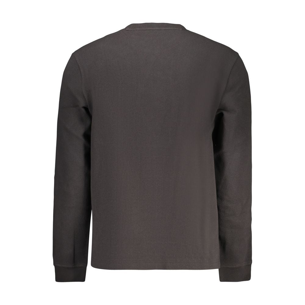 Black Cotton Logo T-Shirt