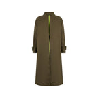 Bicolor Cotton Coat