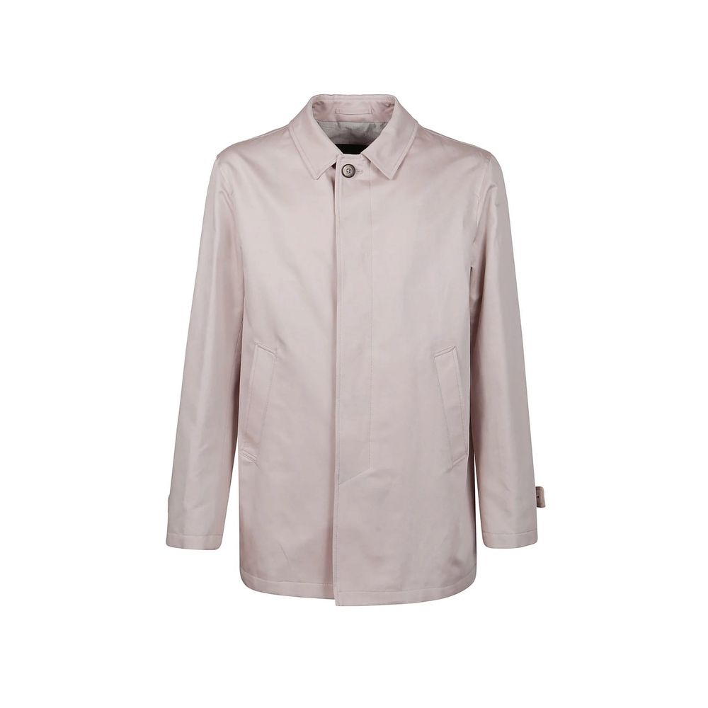 Multicolor Cotton-Linen Coat