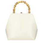 Beige Leather Handbag