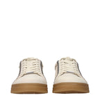 Beige Suede Sneakers