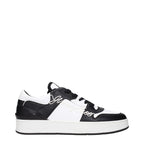 Black Leather Sneakers