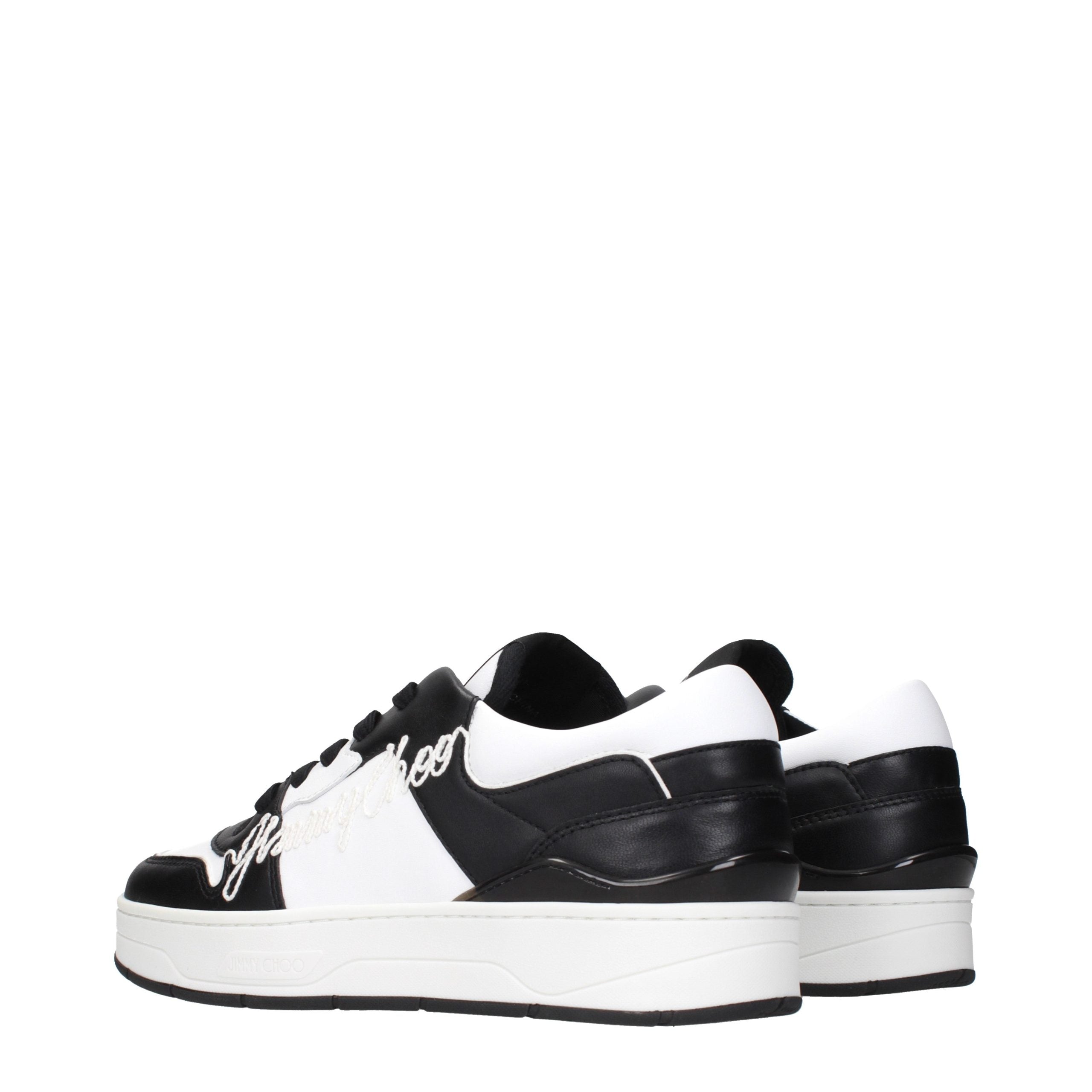 Black Leather Sneakers