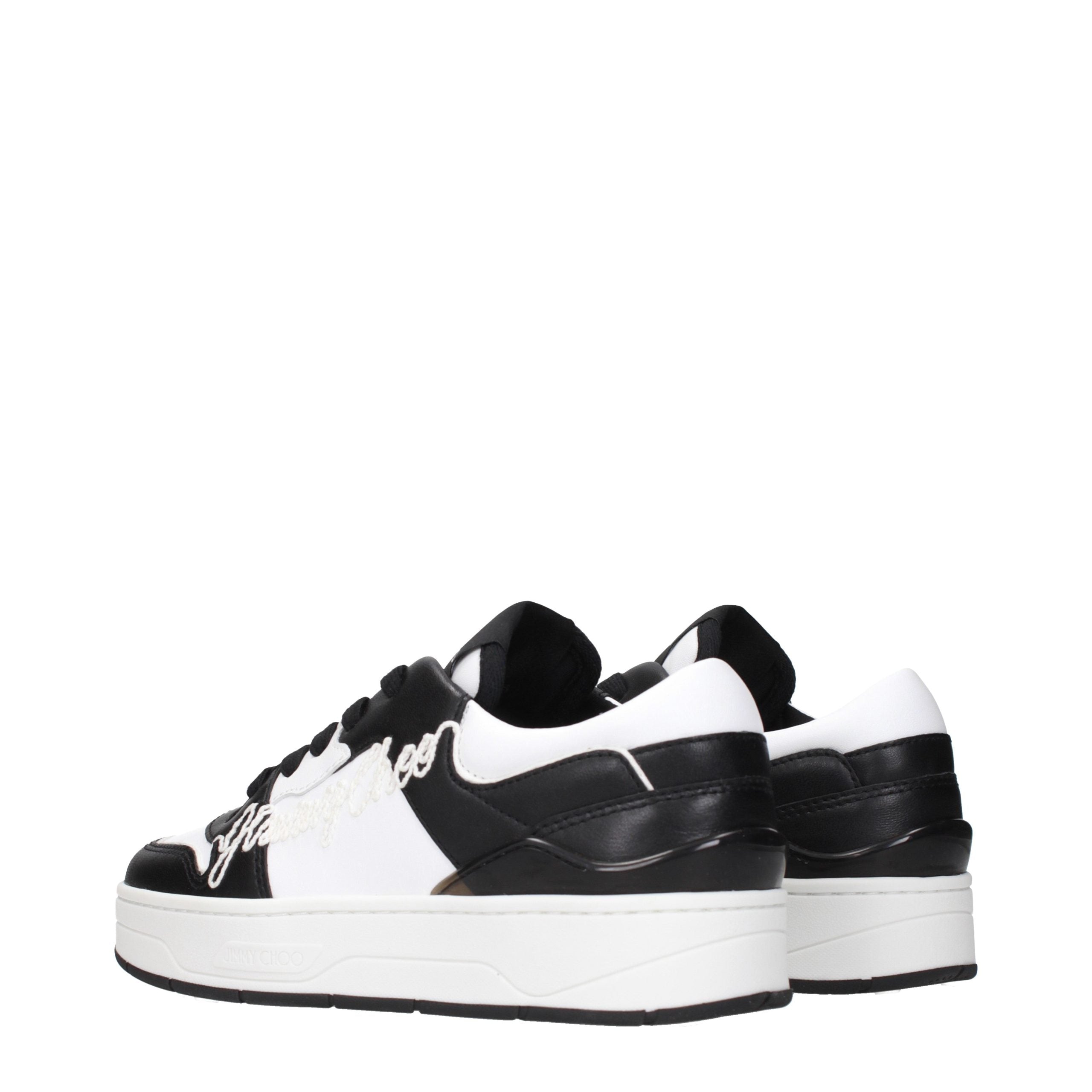 Black Leather Low‑Top Sneakers
