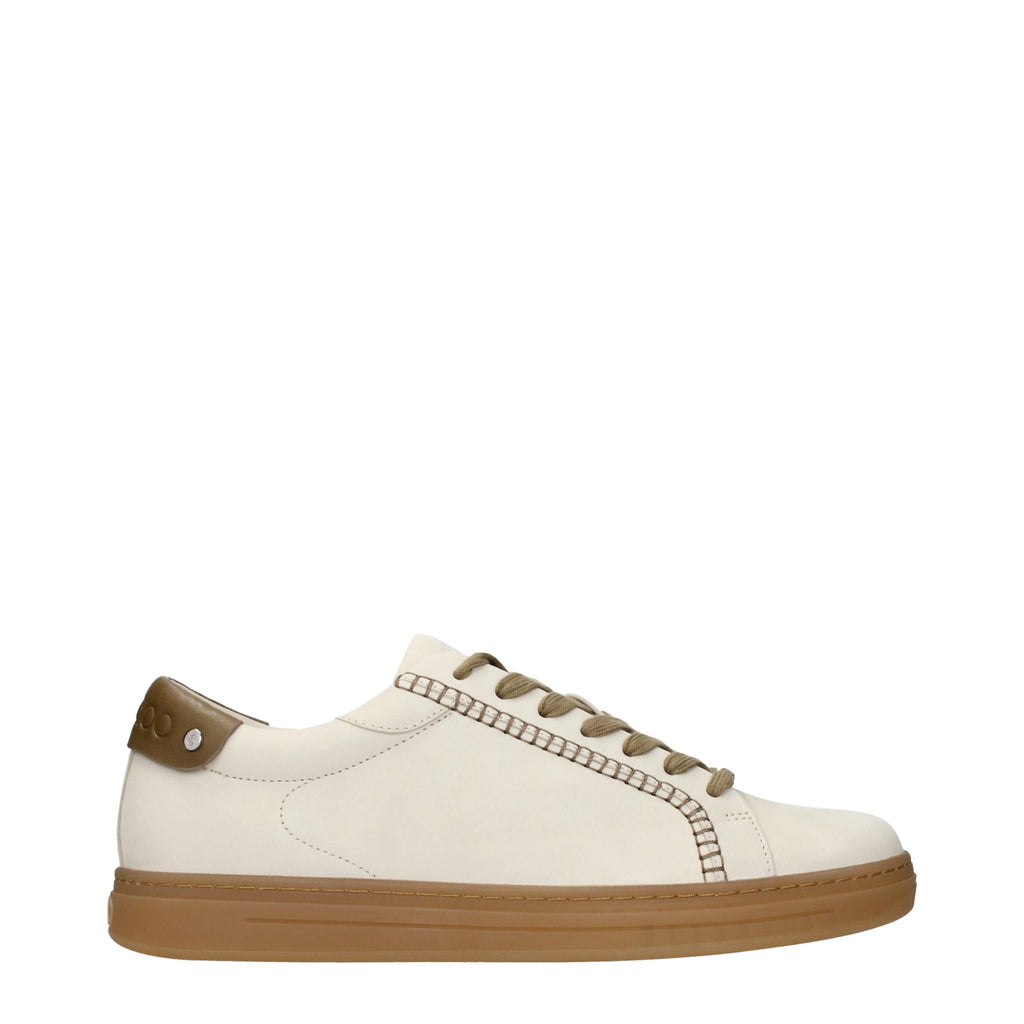 Beige Suede Sneakers