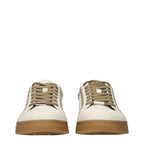 Beige Suede Sneakers