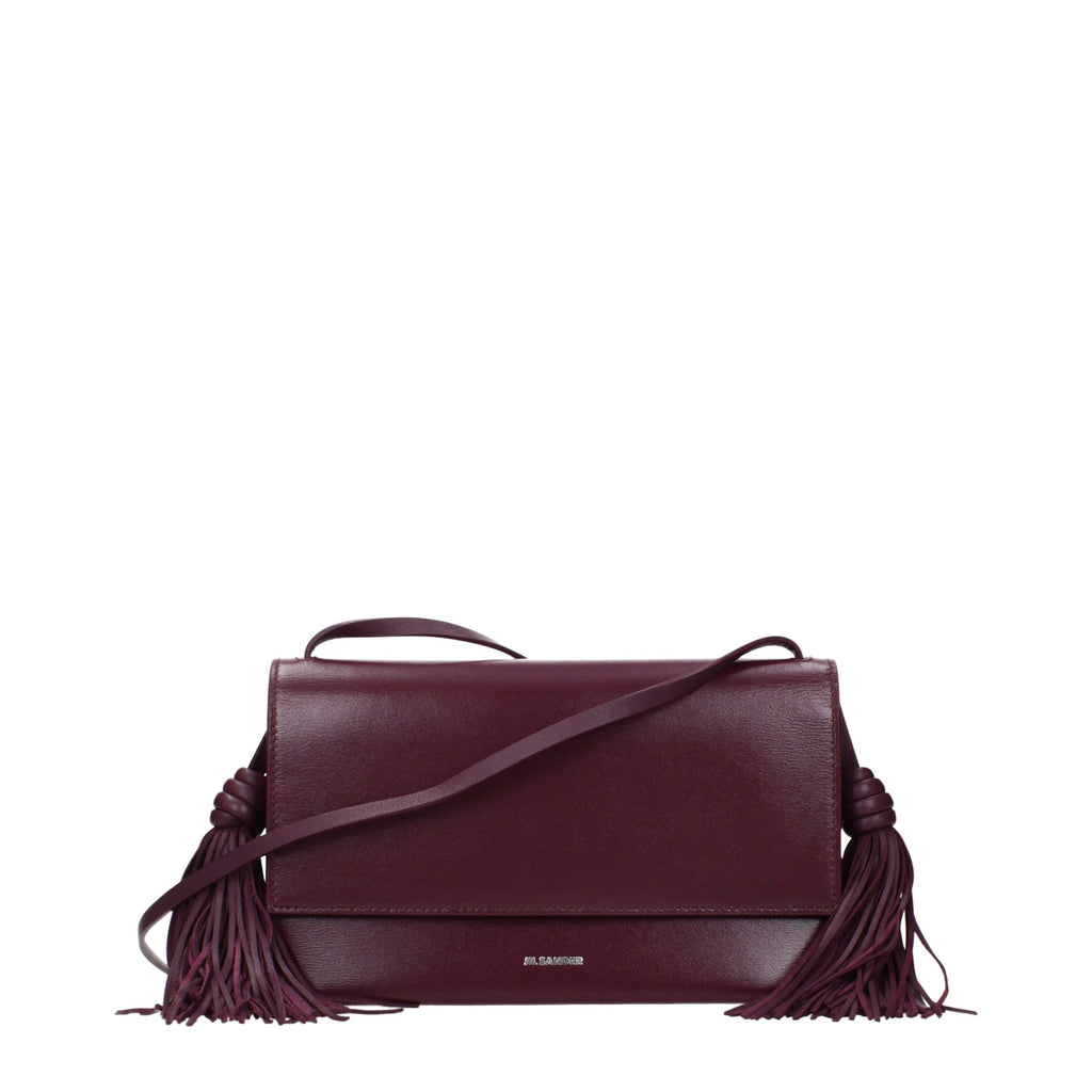 Red Leather Crossbody Bag