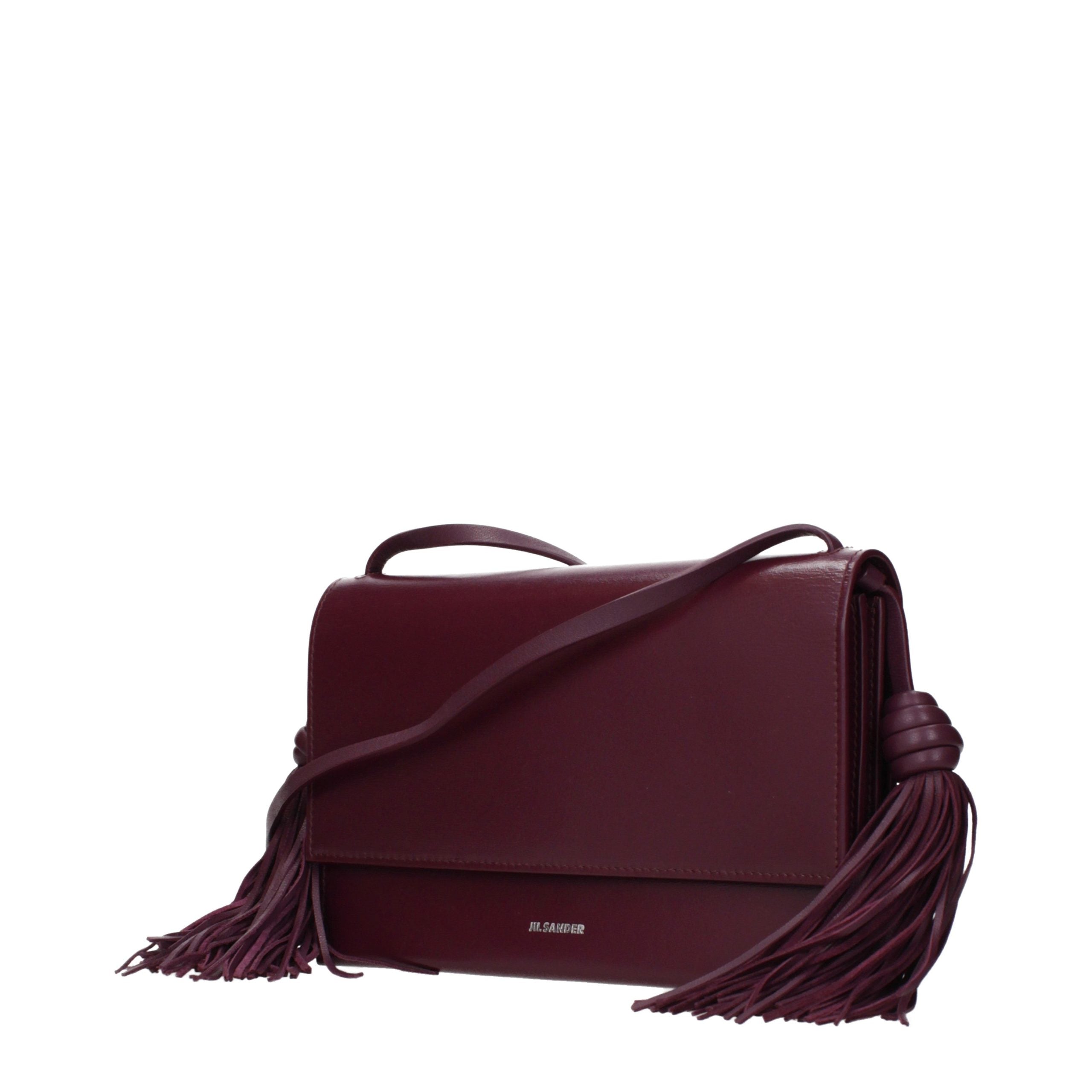 Red Leather Crossbody Bag