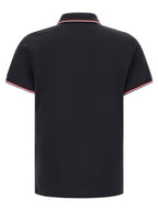 Navy Cotton Piqué Polo Shirt