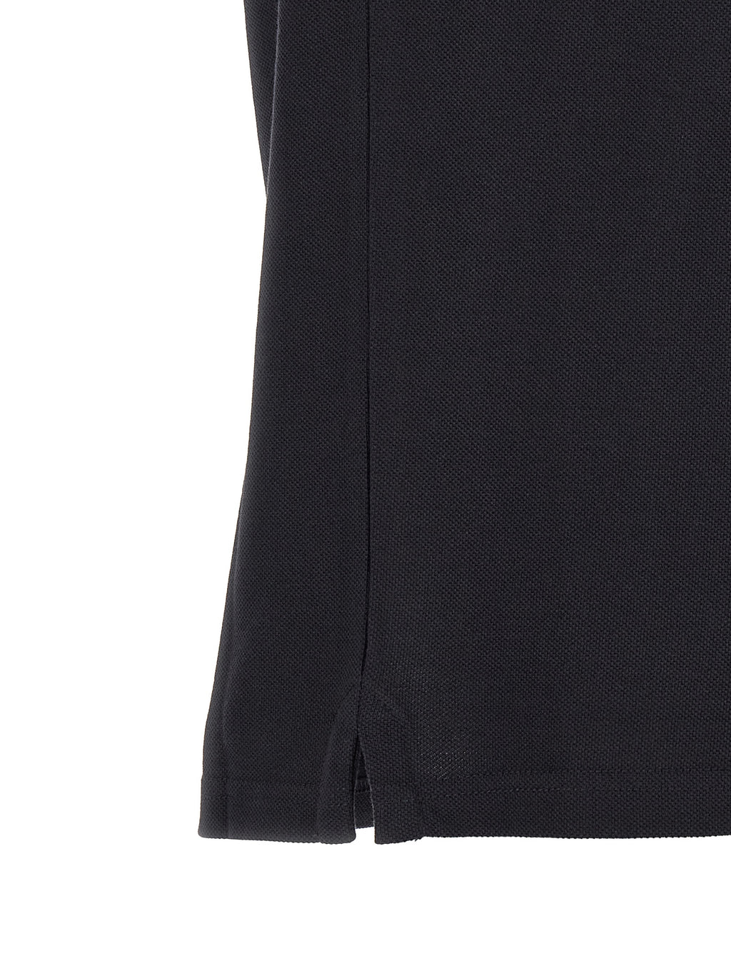 Navy Cotton Piqué Polo Shirt