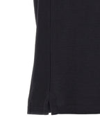 Navy Cotton Piqué Polo Shirt